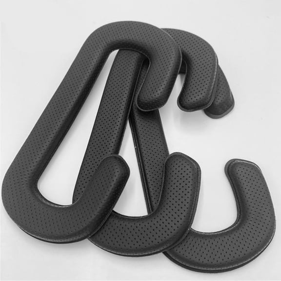 MLINS Cover with Sponge and PU Leather for 12mm Thick Black Replacement Pad Easy to Swap and Clean