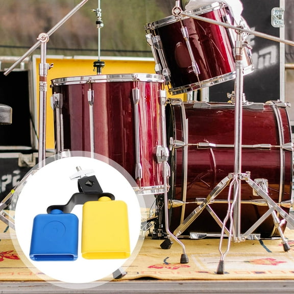 MLINS  Cow Bell for Drum Kit Cowbell Percussion Instrument Noisemaker