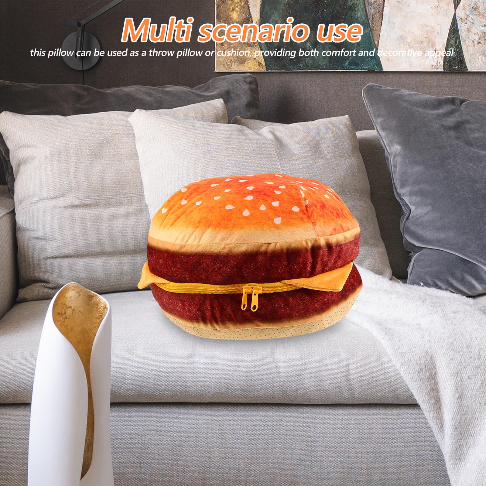 Cheeseburger Pillow Cheeseburger Pillow