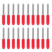 HEALEEP 20Pcs High Precision Red Lettering Cutters with Universal Compatibility for Cutting Plotter