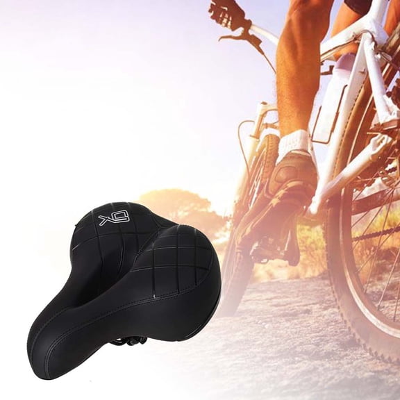 MLINS  Cycling Comfortable Mountain Bike Seat Cushion Thick Saddle