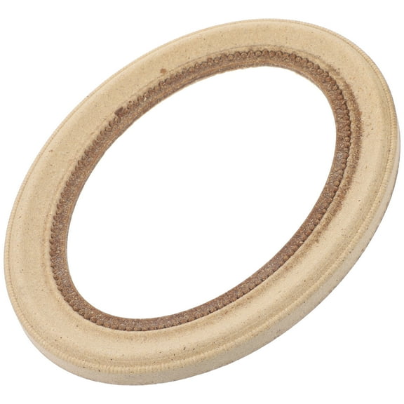 KONTONTY Wooden Picture Frame for Photo Display on Tabletop Beige Synthetic Material Decor 7x9 Inches