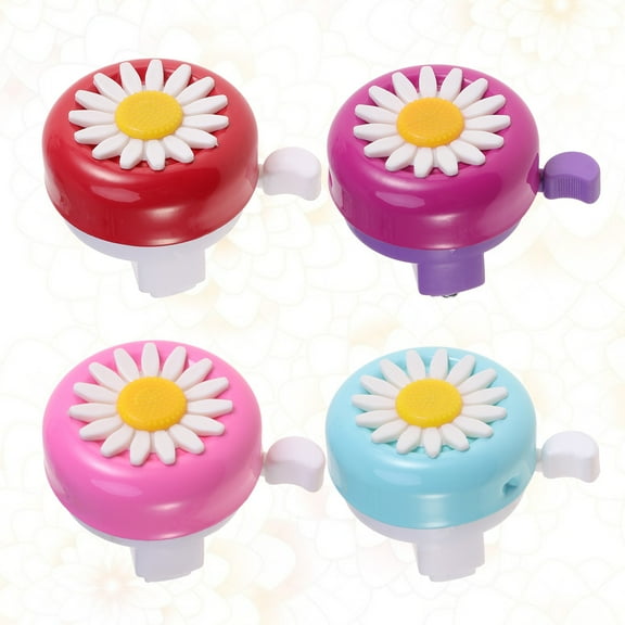 MLINS Daisy Bike Bell for Mountain Road Bikes with Loud Clear Sound Easy to Install on Any Standard Bike Assorted Color