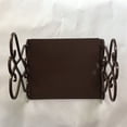 thumbnail image 1 of MLINS Dark Brown Metal Bookends Stationery for Organization Creative Retro Design Ideal for Home or Library, 1 of 8