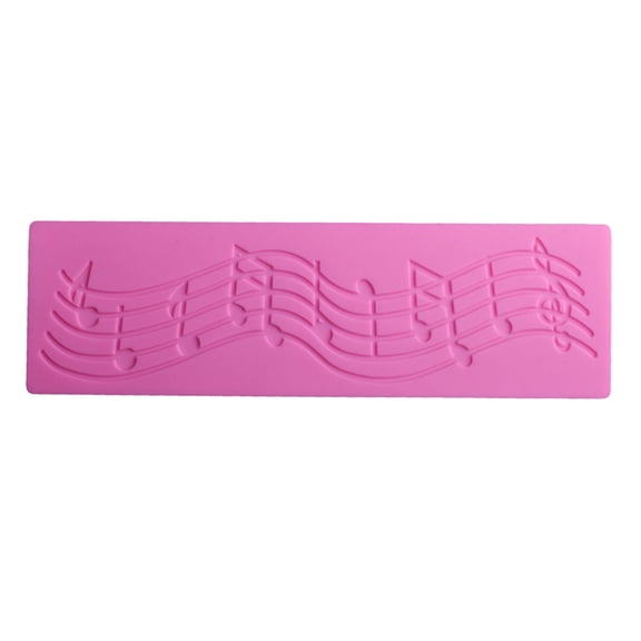 MLINS  Decorating Note Mold Baking Mould Silicone Easy to Clean