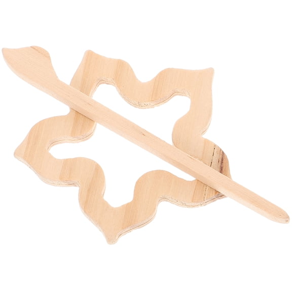 MLINS  Decorative Brooch Stylish Wooden Garland Women's Miss