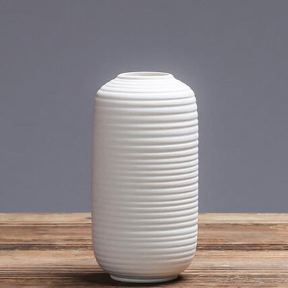 MLINS Decorative Home Accessories Ceramic Vase Modern Shape