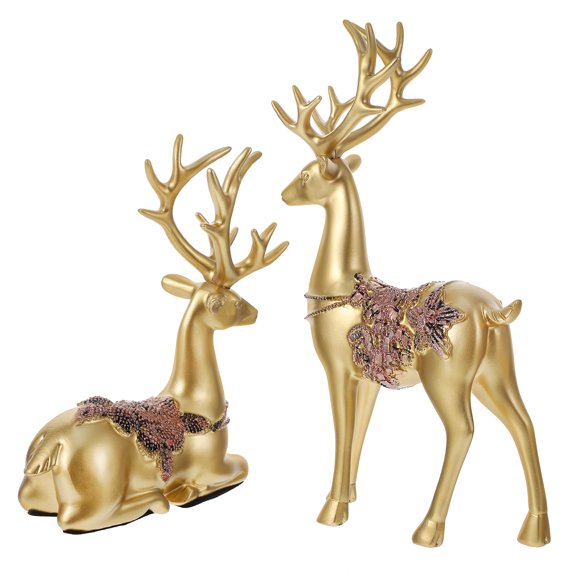 MLINS  Decorative Home Accessories Living Room Deer Ornament Lovers