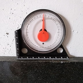 MLINS Digital Inclinometer Tilt Angle Meter for Measurement Use in Construction and Woodworking Black 3.1 Inch