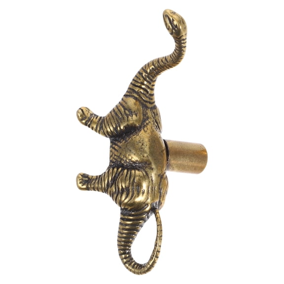 YUYUETIME Dinosaur Statue Dinosaur Cabinet Knobs Brass 1Pcs