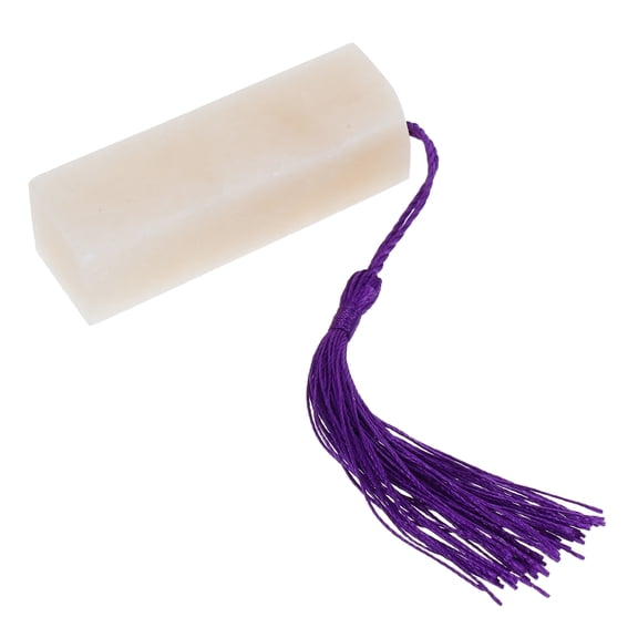 MLINS Diy Blank Stone Stamp With Tassel For Name Engraving Chinese Seal Stone Calligraphy Seal Stamp Blank Seal Stamp For Painting Stone Engraving Tool