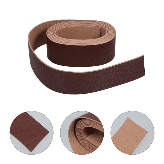 MLINS Diy Pu Strap Strip Bag Pu Strip Pu Leather Materials Diy Materials Crafts Pu Leather Strap Crafts Making Pu Leather Strip Crafts Material 2 Meter