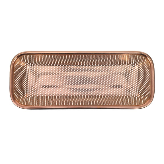 MLINS Drainer Tableware Storage Basket Knife and Fork 31.40X12.80X5.00CM Golden