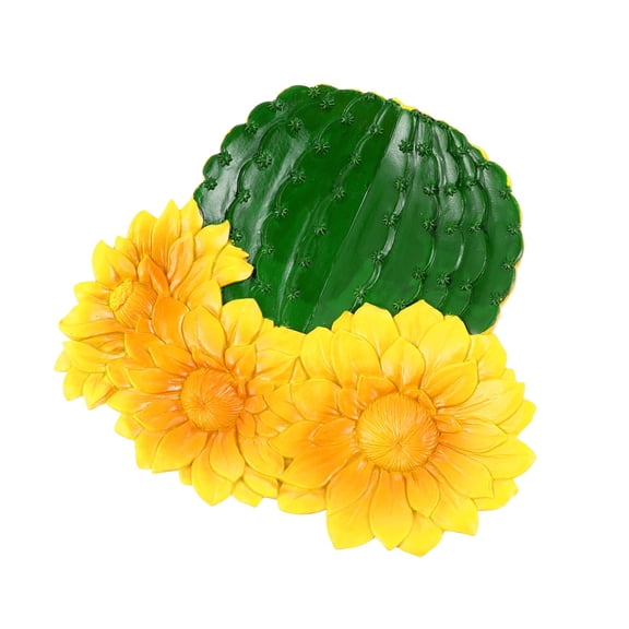 MLINS Dried Fruit Plate Storage Plates Cute Serving Cactus Platter Travel