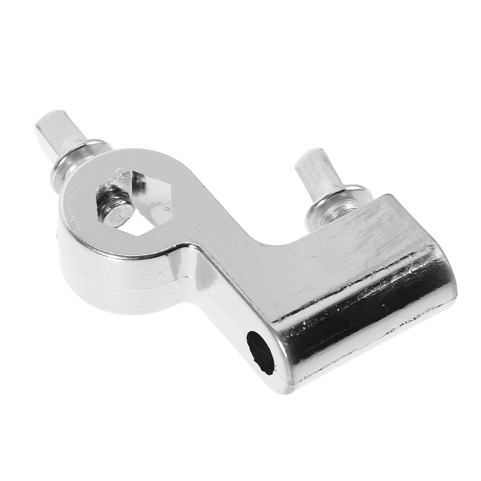 Bass Drum Pedal Beater Holder Clip & Lock Buckle - Metal Replacement Parts For Double Beater Kick Pedal