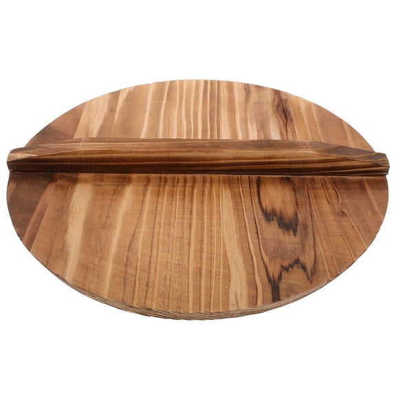 MLINS Duo Crisp Inner Pot Wooden Lid Moisture-proof Kitchenware Child