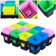 thumbnail image 1 of MLINS Durable Plastic Sprouter Tray for Gardening with 12 Grids Nursery Tray, 1 of 8