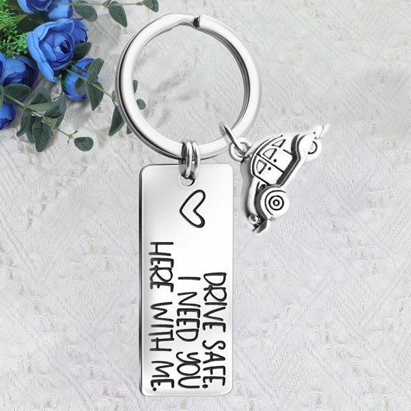 MLINS Durable Stainless Steel Key Chain for Hanging Keys Silver 1pc 2.5 Inch