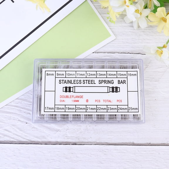 MLINS Durable Watch Repair Tool for Removing Spring Bars and Pins Made of Plastic and Metal Silver