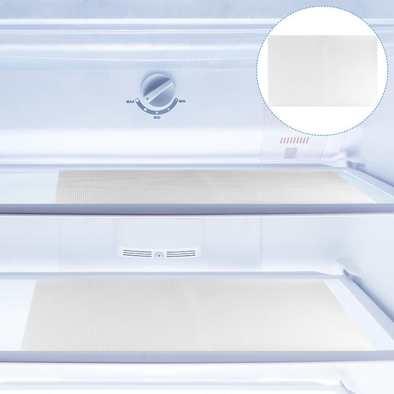 FOMIYES Protective Fridge Shelf Liners EVA 8Pcs 17.68X11.79in for Pantry Shelf
