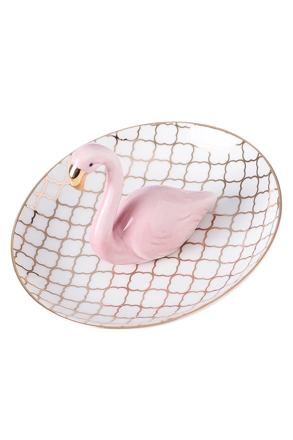 Elegant Ceramic Jewelry Tray for Rings Keys Earrings with Durable Quality and Multi Color 1pc