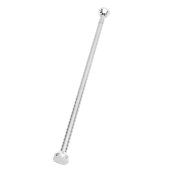 MLINS  Extendable Adjustable Rods Wardrobe Drawer Rail Support Silver