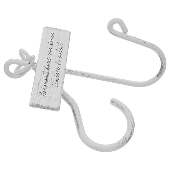 MLINS Extender Hanging Hook Decoration 16.00X5.50X3.50CM White