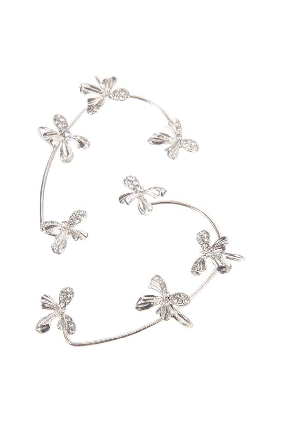 Ear Clip Rhinestone Elf Ear Cuffs 1 Pair