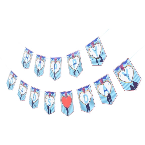 MLINS  Banners Father's Day Pull Flag Theme Decoration Dad