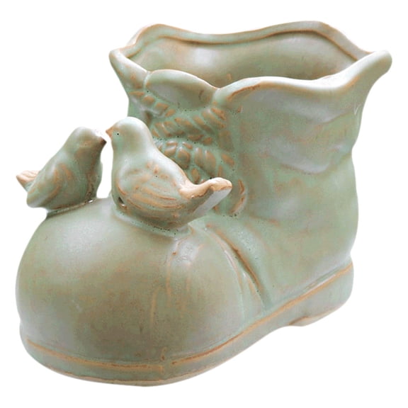 MLINS  Feet Shoe Pot Shoe-shaped Flower Cactus Plants Pregnant Woman