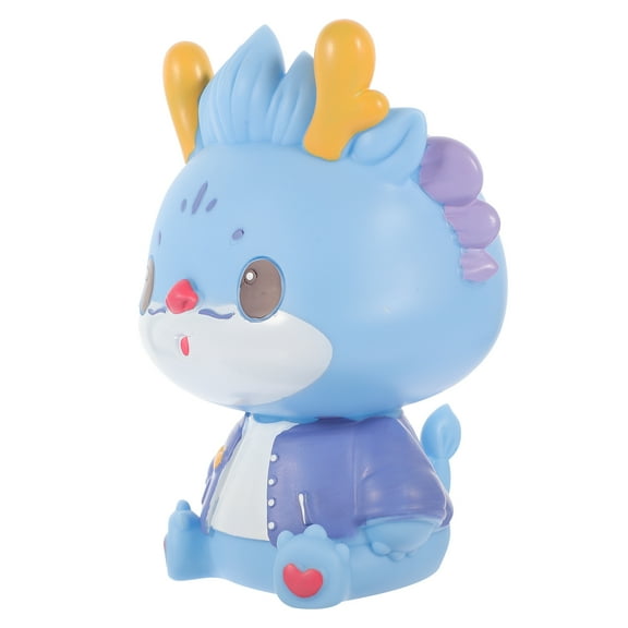 MLINS Festival Dragon Piggy Bank Shatterproof Money Coin Bank Cash Saving Jar