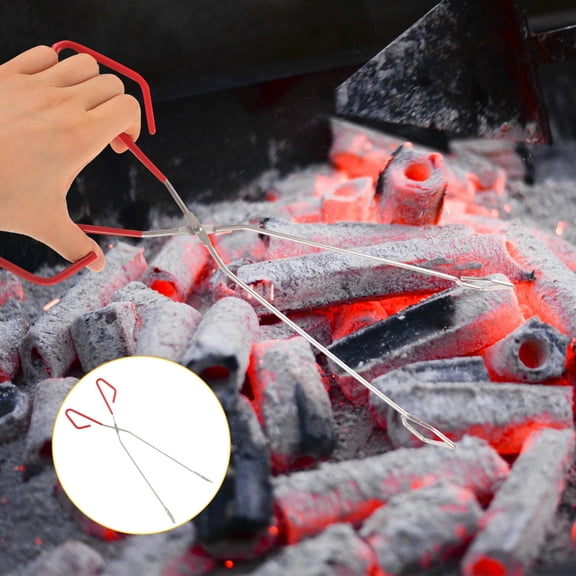 PTOOTP Fire Log Tongs for Picnic 1Pack 14.93X3.73X1.57in