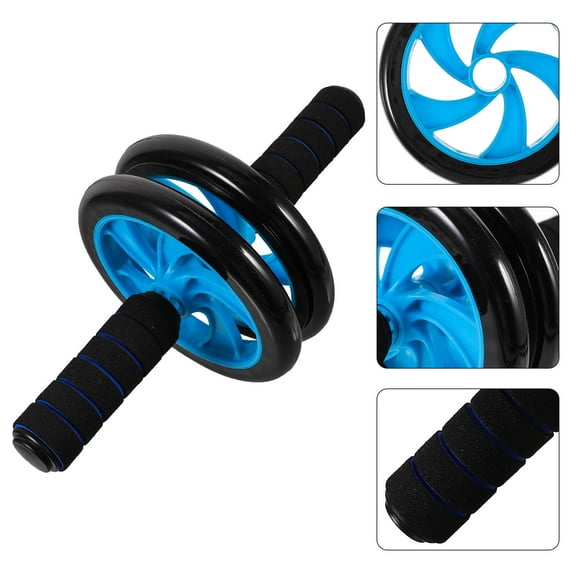 MLINS Fitness Weighted Adult Abs Wheel Roller Fitness Wheel Roller 27.00X16.00X16.00CM