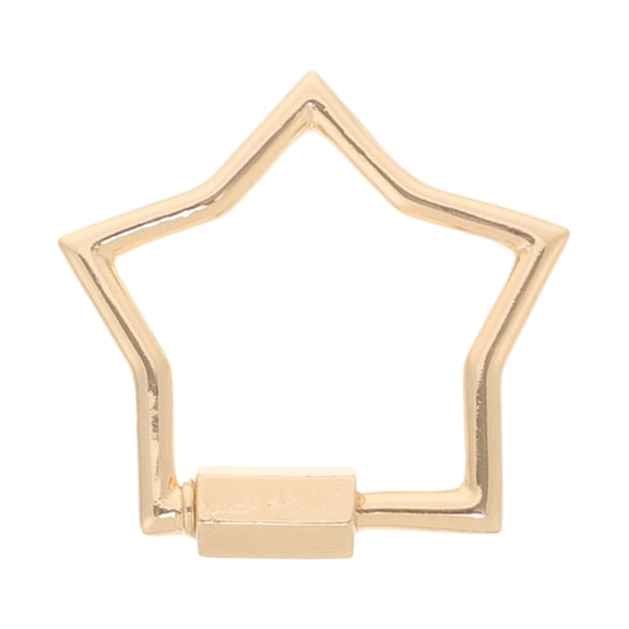 MLINS  Five-pointed Star Turnbuckle Wall-mounted Shelf Tabletop Storage Corner Rack Accessory Golden