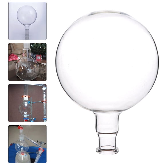 MLINS  Flat Bottom Boiling Flask Round Laboratory Single Neck Easy-operation Bride