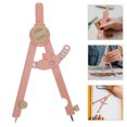 thumbnail image 1 of YUYUETIME Drafting Tools Compass Pink Circular Arm for Engineers 1Pack, 1 of 8