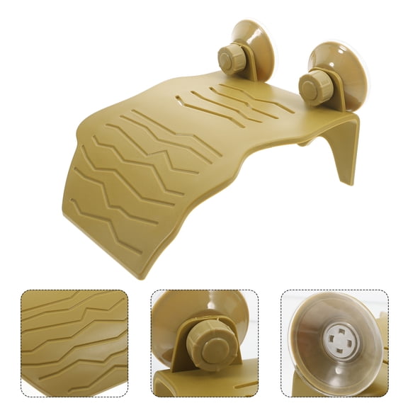 DINHEAROM Floating Basking Platform for Turtles 1Set 7.5X5.7X2.3In