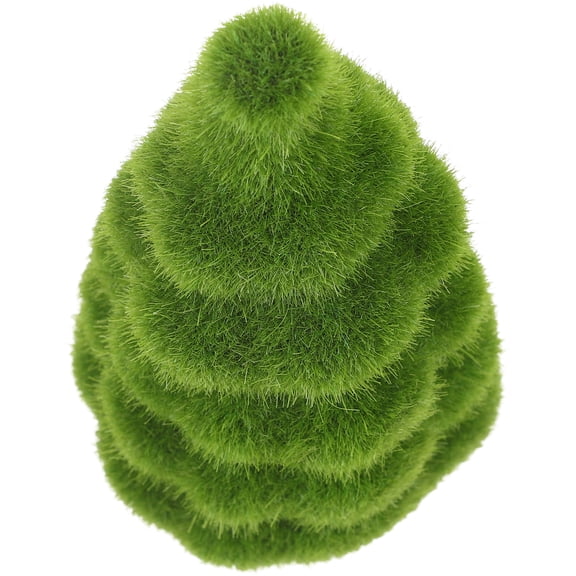 MLINS Flock Ornament Flock Christmas Tree Ornament Flock Crafts Artificial Xmas Tree Ornament