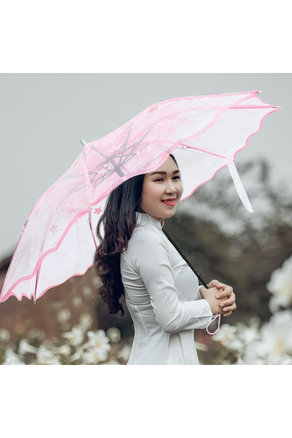 Floral Folding Umbrella Inverted Mini Travel Miss