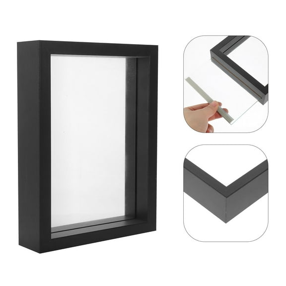 MLINS  Flower Display Frame Double Sided Photo Large Picture Frames Gold Black