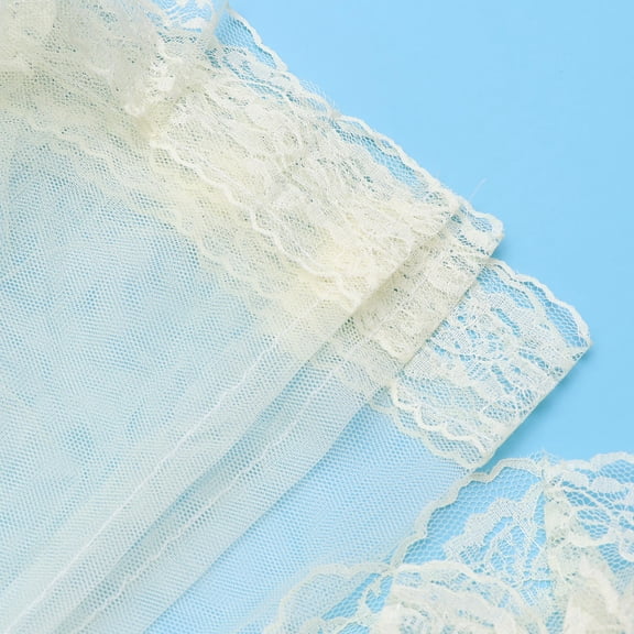 MLINS Flower Pattern Piano Cover European Style Romantic Jacquard Lace Piano Covers (Beige)