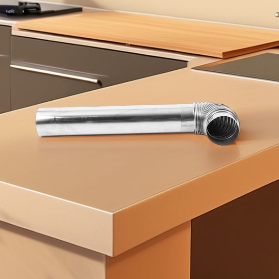 MLINS Flue Chimney Extension Tube Camping Stove Silver