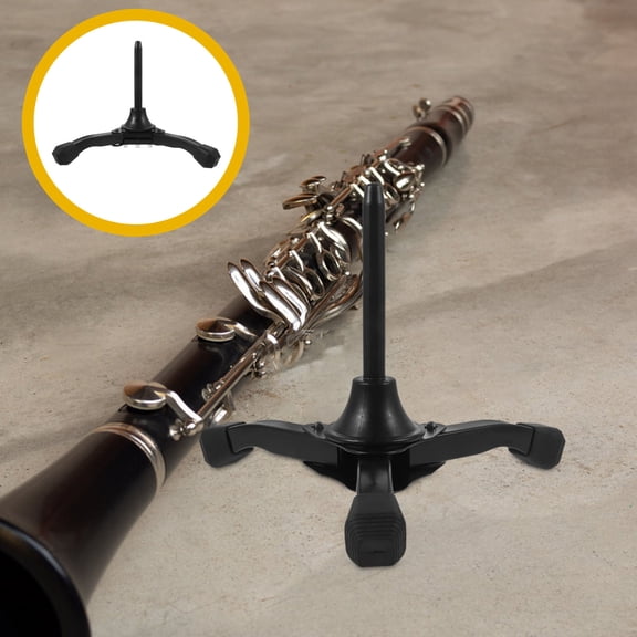 MLINS Foldable Non Slip Stand for Clarinet and Flute 1 Set