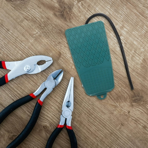 MLINS Foot Control Switch Fs-105 10a 250vac Self-Locking Foot Pedal Easy Installation For Home And Industrial Use Plastic Foot-Activated Switch