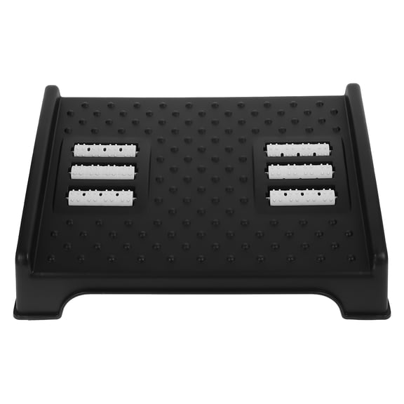 MLINS Foot Placing Stool Collapsable Pool Collapsible Office Black