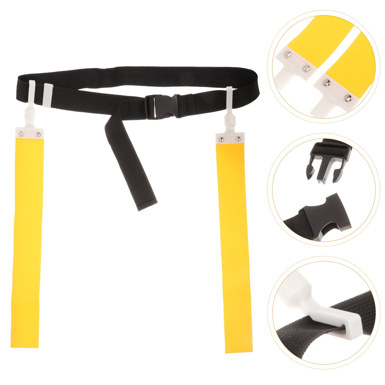 MLINS  Football Waist Flag Multi-use Belt Adjustable Flags Fitness