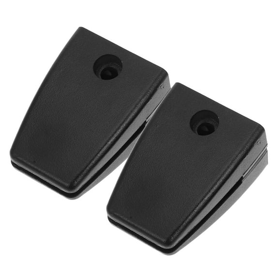 MLINS Office Desk Divider Clip 2pcs Adjustable Privacy Panel Clamp for Acrylic Board Black Aluminum Alloy