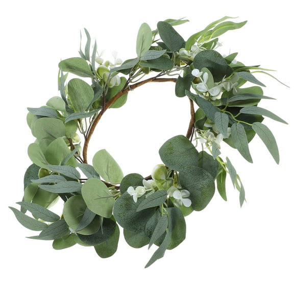 MLINS Front Door Eucalyptus Wreath Wreaths Artificial Garland