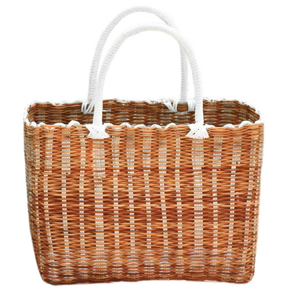 MLINS Fruit Basket for Kitchen Plastic Shopping Basket Child 34x24cm
