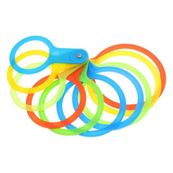 MLINS Fruits Measuring Circle Plastic Fruits Sizing Calipers Diameter Gauge Diameter Measuring Ring Fruits Gauge Rings For Oranges Citrus